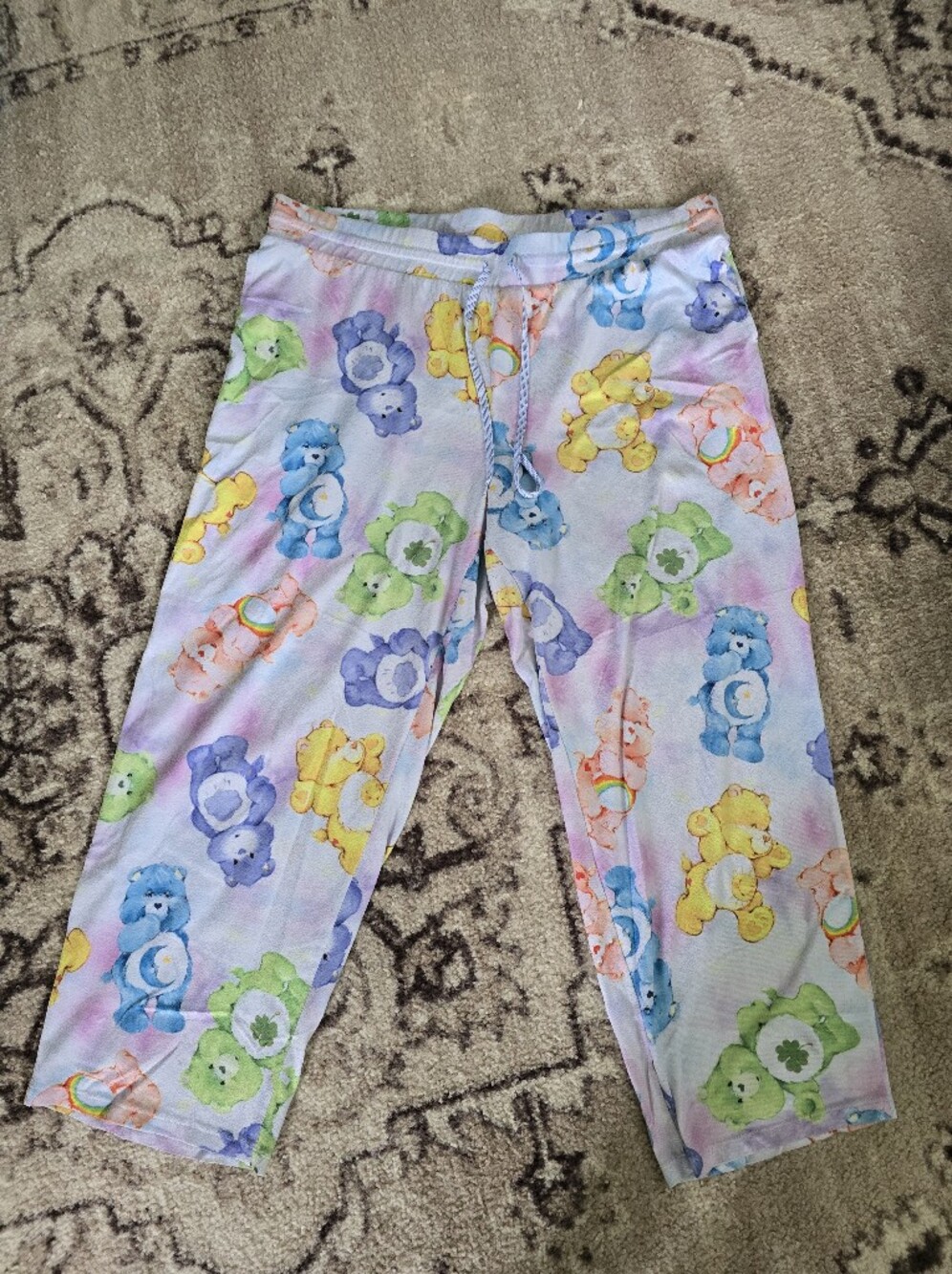 Care Bears Pastel Rainbow Womens Pajama Bottoms